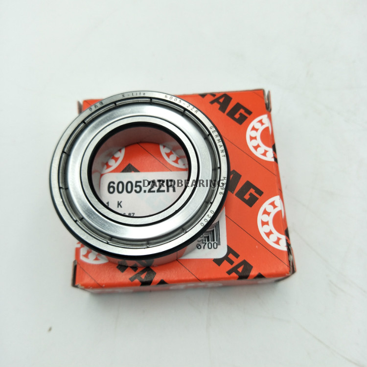 FAG deep groove ball bearing 6005 6006 6007 6008 6009 2RS 6005-2ZR 105 size 25X47X12mm