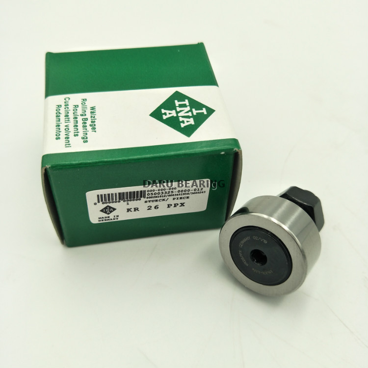 INA bearing KR 26 PPX Cam followers bearing KR26-X-B Flat Cam Follower-Slotted Head 26X36X12MM