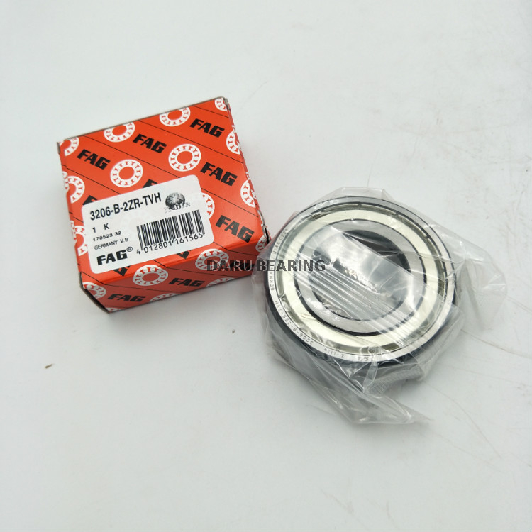 The original FAG 3206-B-2ZR-TVH Angular contact ball bearing 3206 3056206