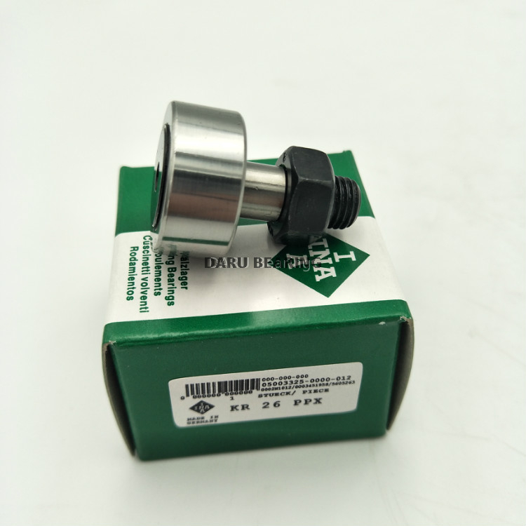 INA bearing KR 26 PPX Cam followers bearing KR26-X-B Flat Cam Follower-Slotted Head 26X36X12MM