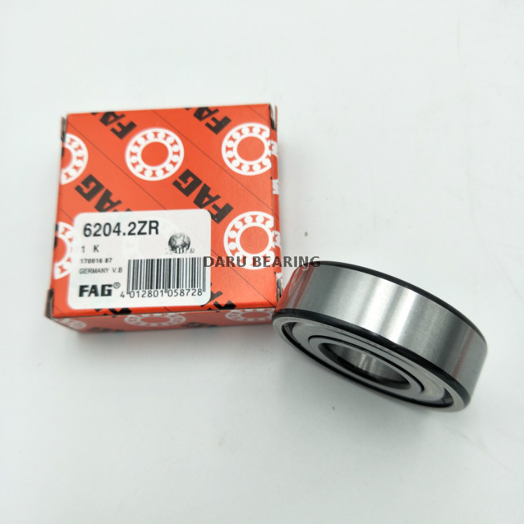 Original FAG 6204-2ZR Deep Groove Ball Bearing 6204-2RS