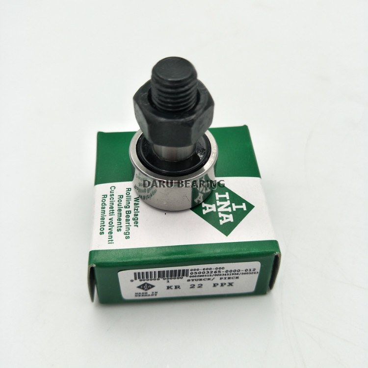 INA bearing KR 16 PPX Cam followers bearing KR16-X-PP-A Flat Cam Follower-Slotted Head 6x16x28MM