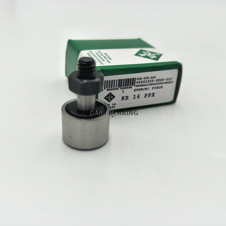 INA bearing KR 16 PPX Cam followers bearing KR16-X-PP-A Flat Cam Follower-Slotted Head 6x16x28MM