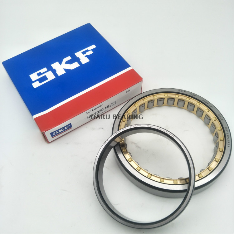 SKF Cylindrical Roller Bearing NU1020ML/C3