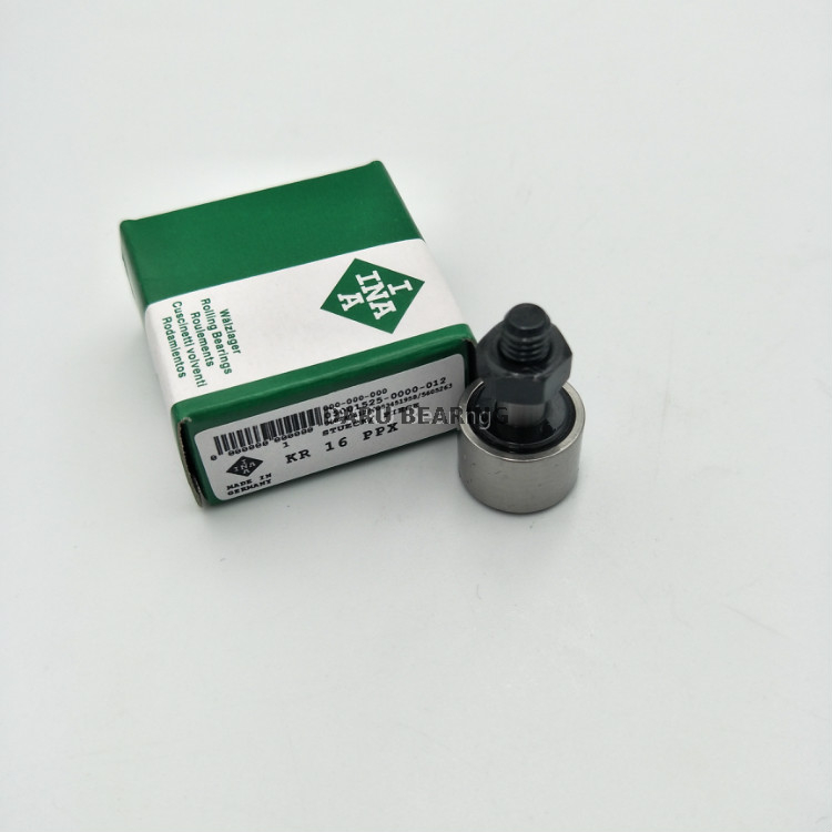 INA bearing KR 16 PPX Cam followers bearing KR16-X-PP-A Flat Cam Follower-Slotted Head 6x16x28MM