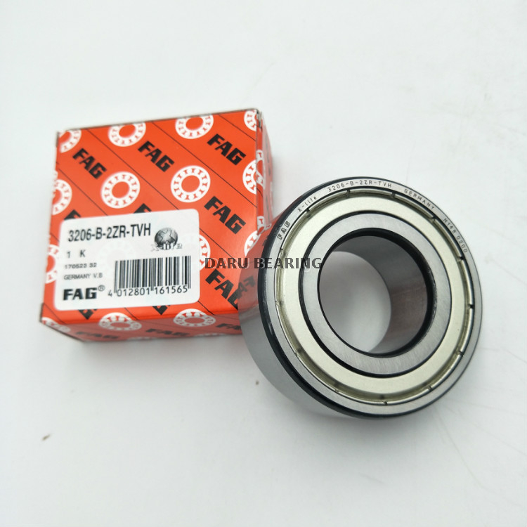 The original FAG 3206-B-2ZR-TVH Angular contact ball bearing 3206 3056206