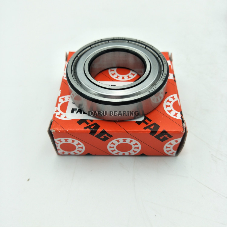 FAG deep groove ball bearing 6005 6006 6007 6008 6009 2RS 6005-2ZR 105 size 25X47X12mm